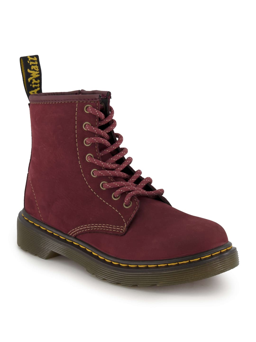 Dr. Martens Schnürboots, Kinder , Rot 31