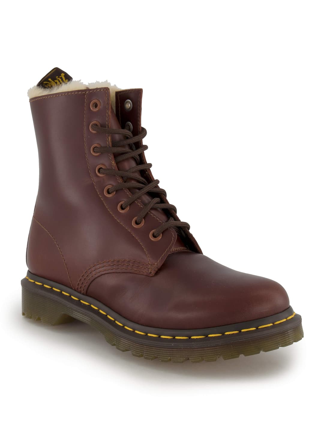 Dr. Martens Schnürboots, Damen , Braun 38