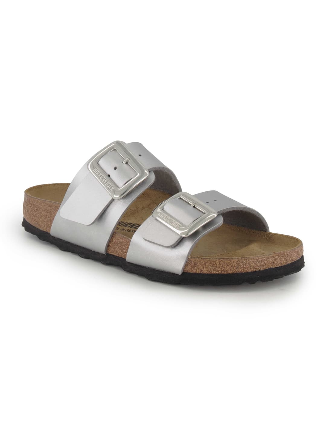 Birkenstock Pantolette, Damen , Silber 37