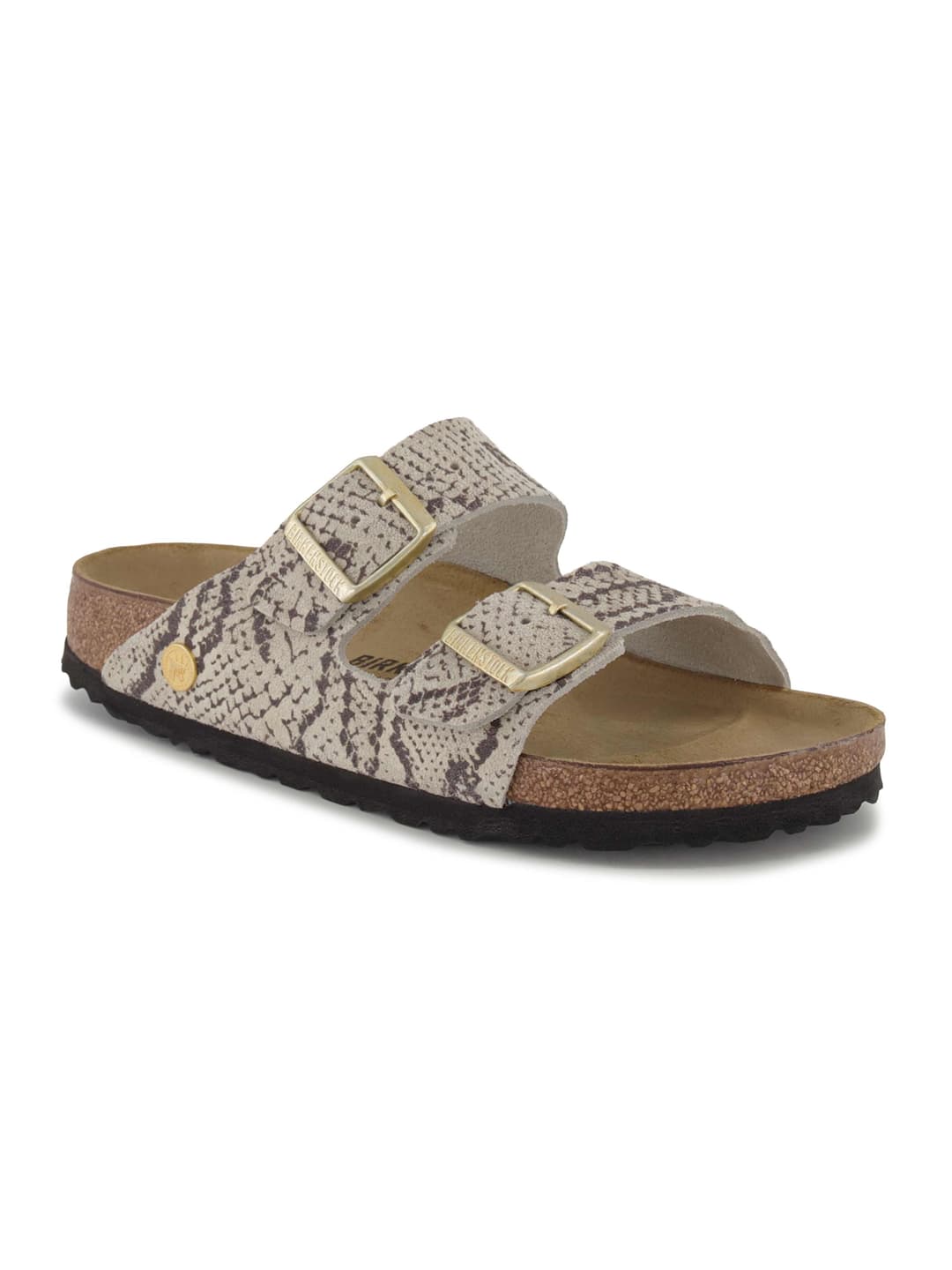 Birkenstock Pantolette, Damen , Grau 36