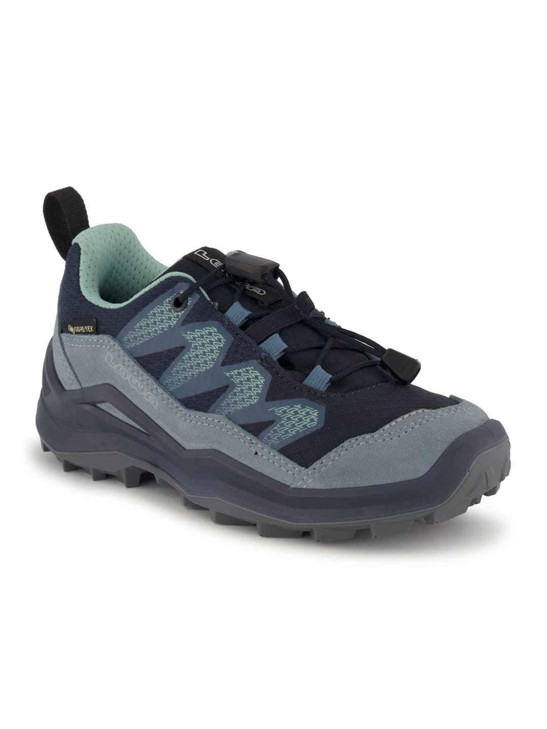 LOWA Trekking-Schuh, Kinder , Blau 36