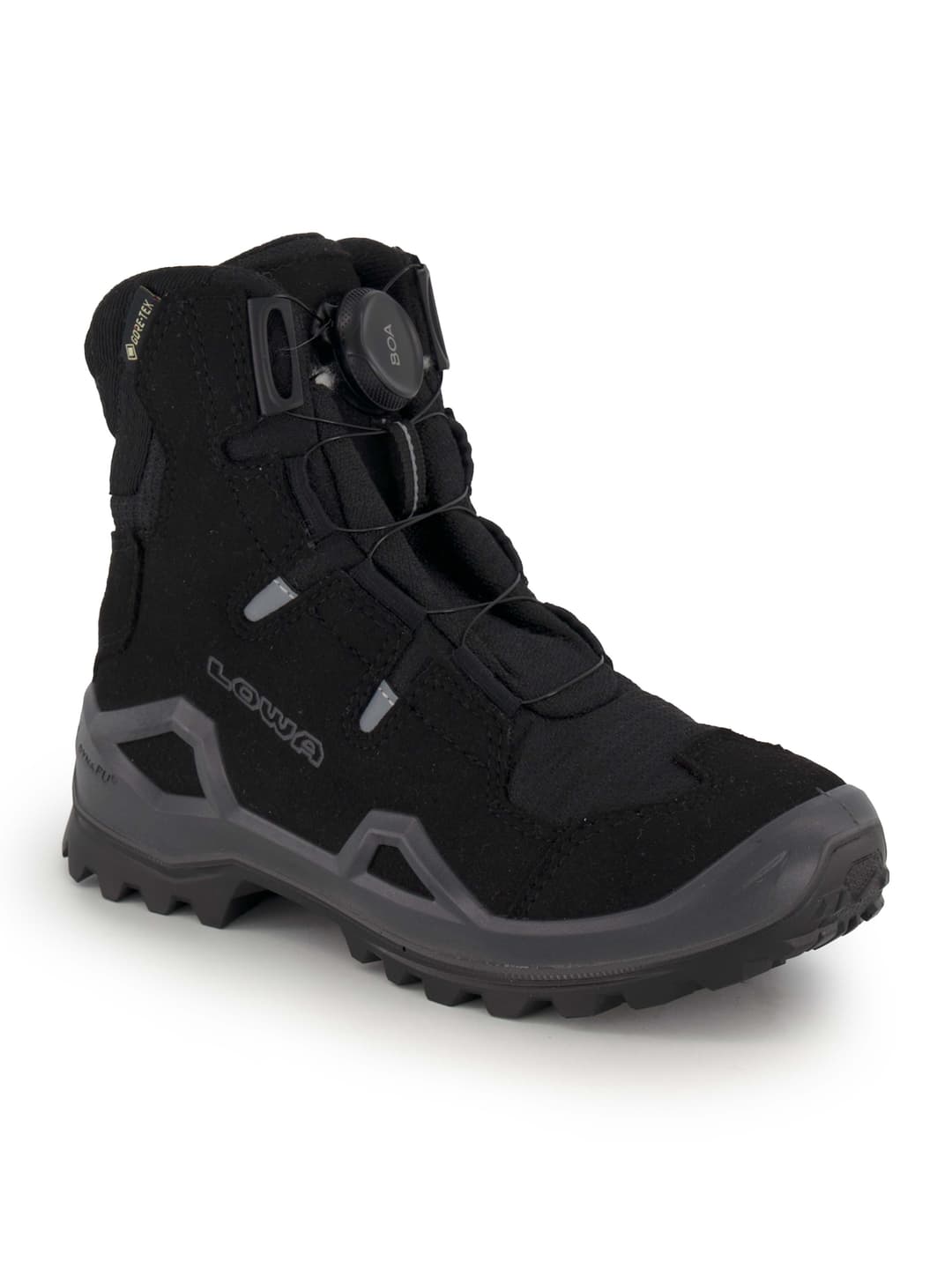 LOWA Winterstiefel, Kinder , Schwarz 38