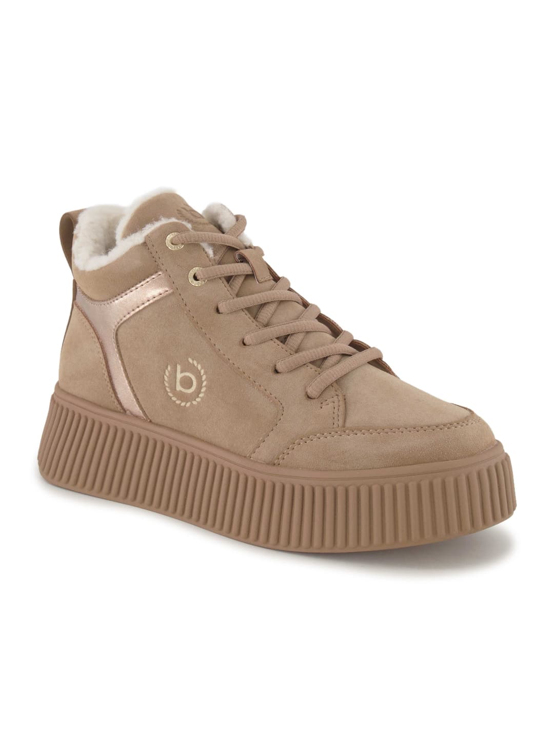 bugatti Schnürboots, Damen , Beige 42