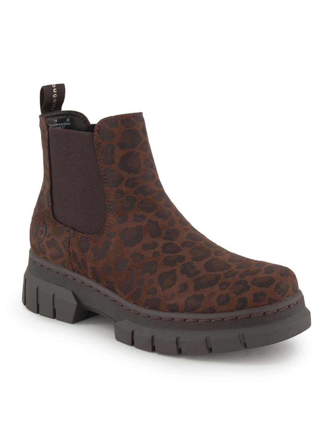 bugatti Chelsea Boot, Damen , Schwarz 37
