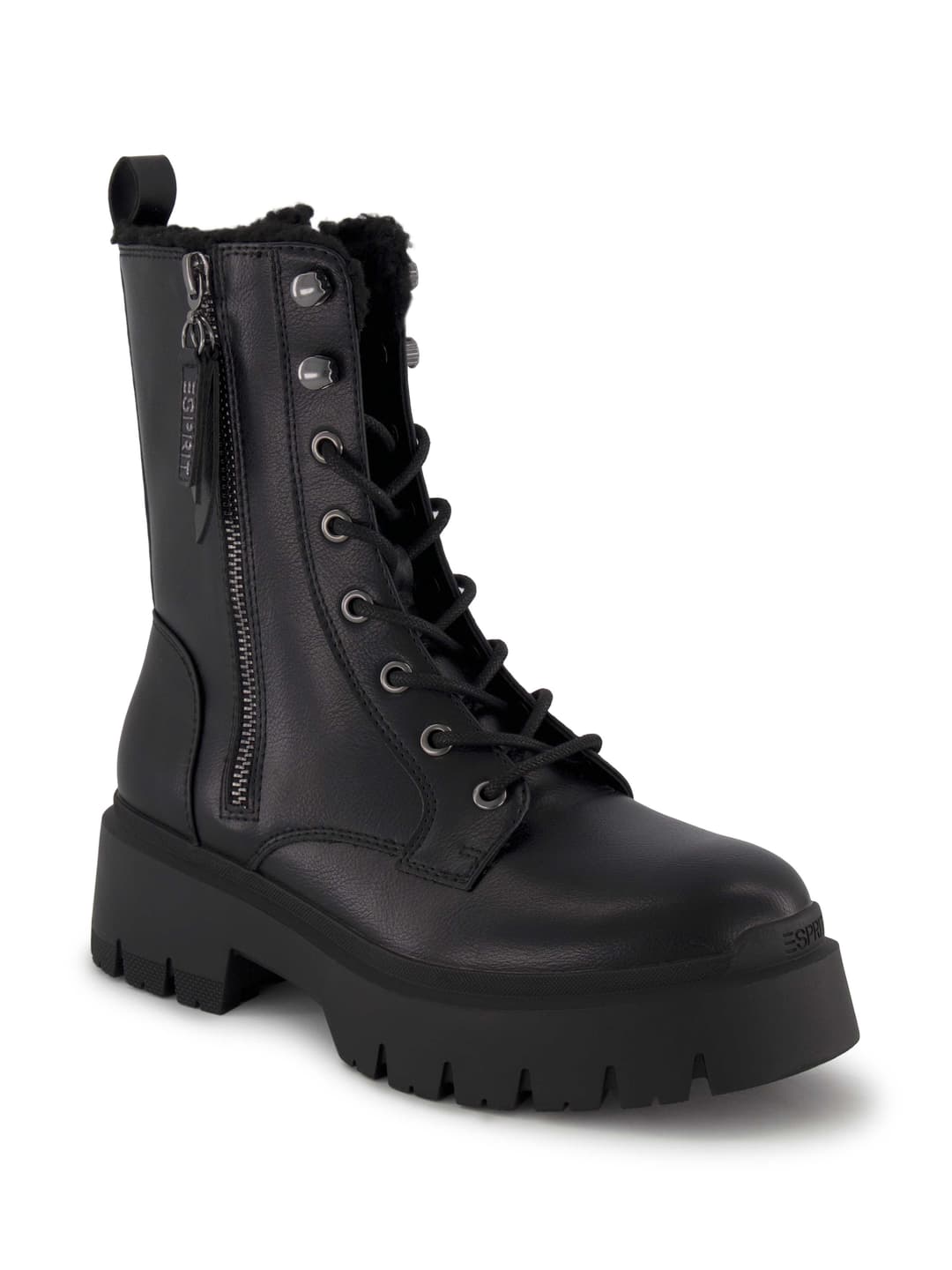 Esprit Schnürboots, Damen , Schwarz 37
