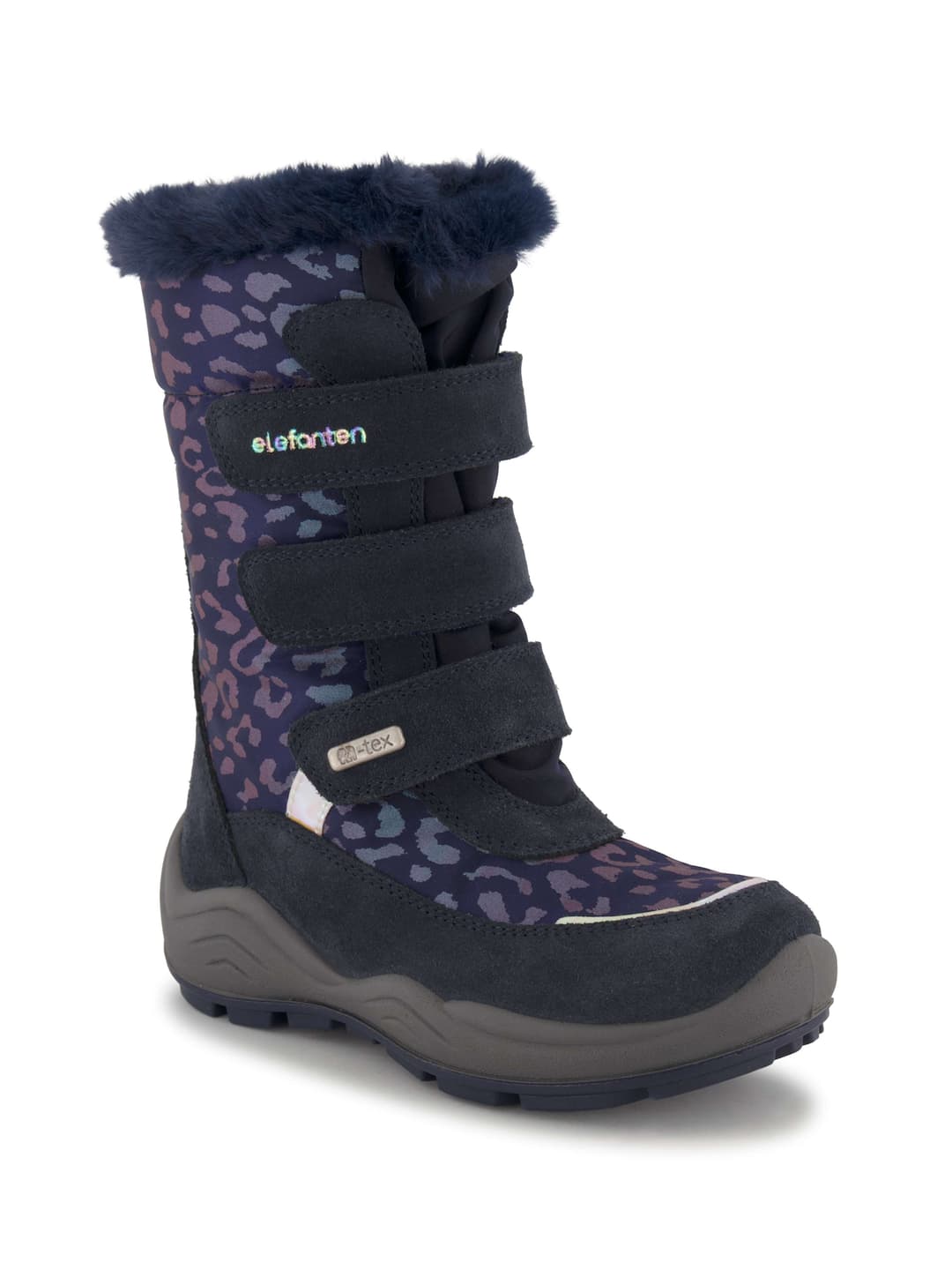 Elefanten Winterstiefel, Kinder , Blau 30