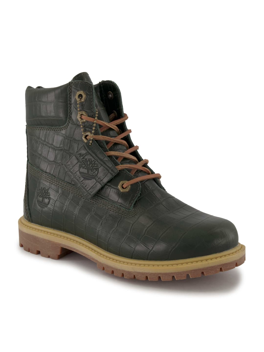 Timberland Schnürboots, Damen , Grün 39