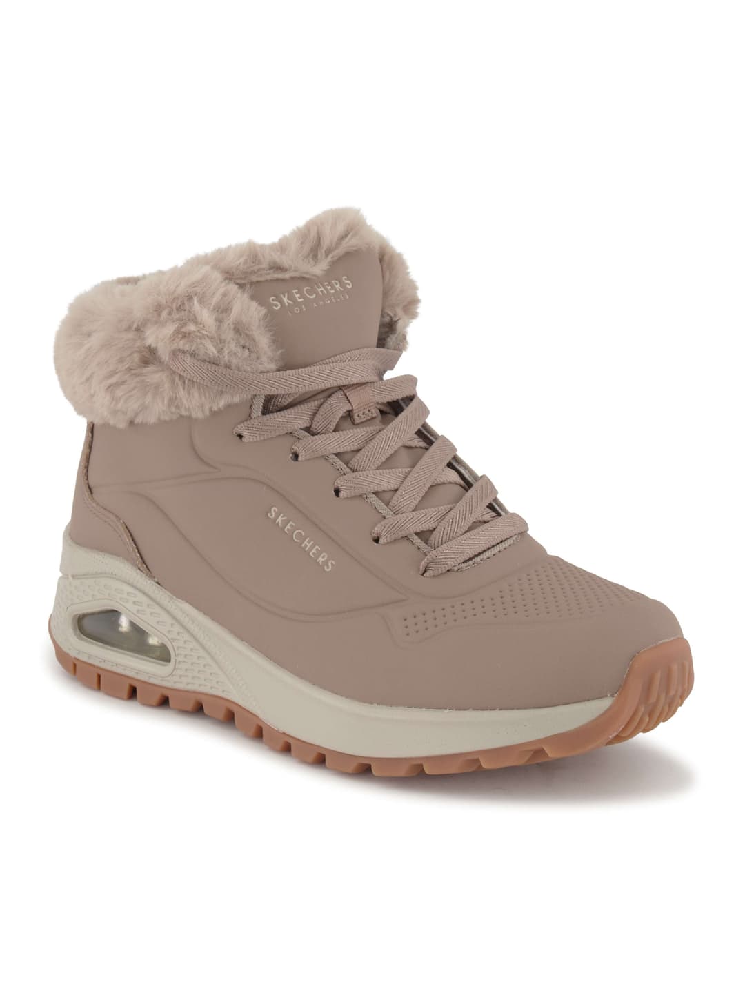 Skechers Schnürboots, Damen , Beige 36