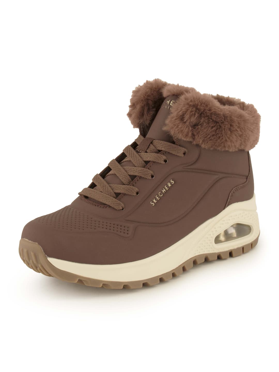 Skechers Schnürboots, Damen , Braun 40