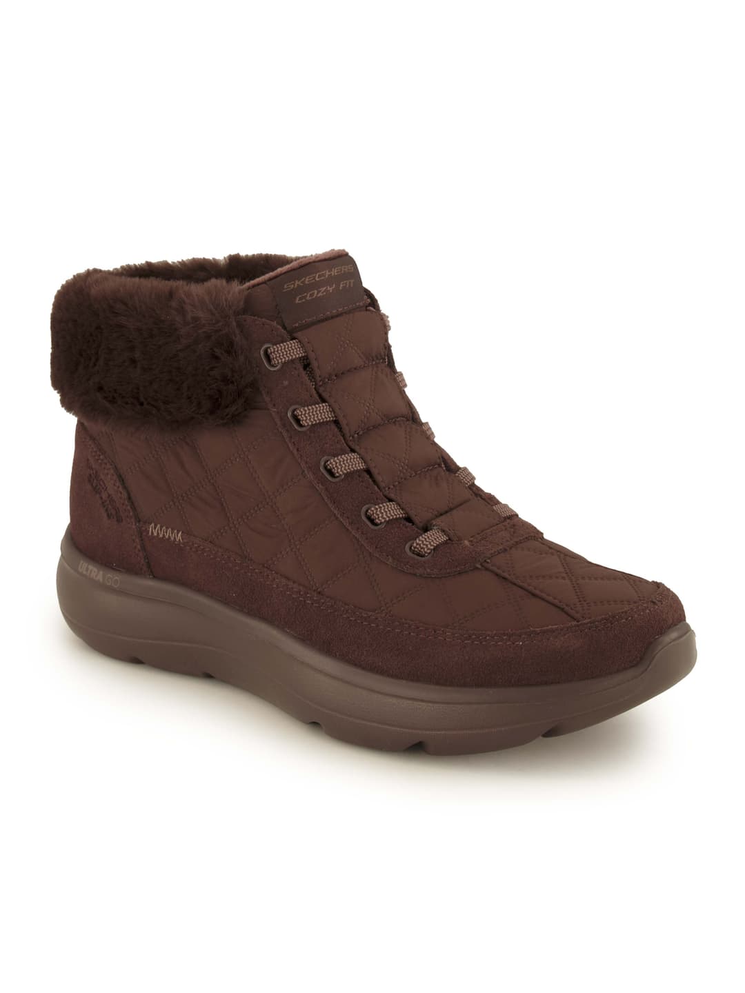 Skechers Schnürboots, Damen , Braun 37