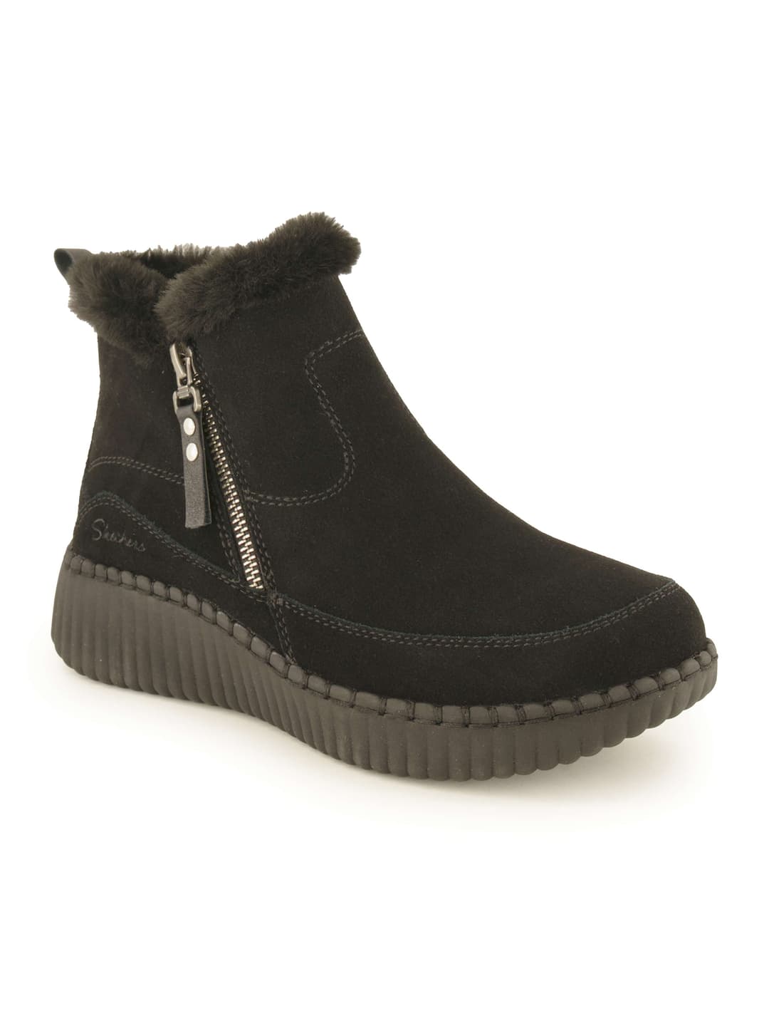 Skechers Boots, Damen , Schwarz 36