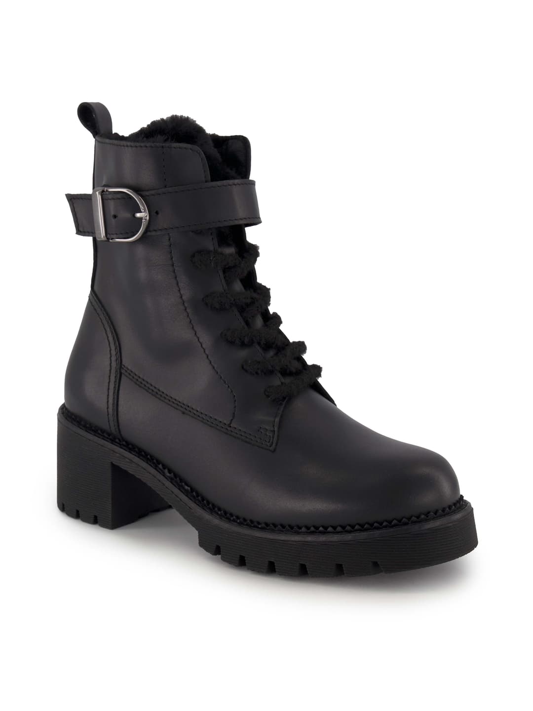 Varese Schnürboots, Damen , Schwarz 42