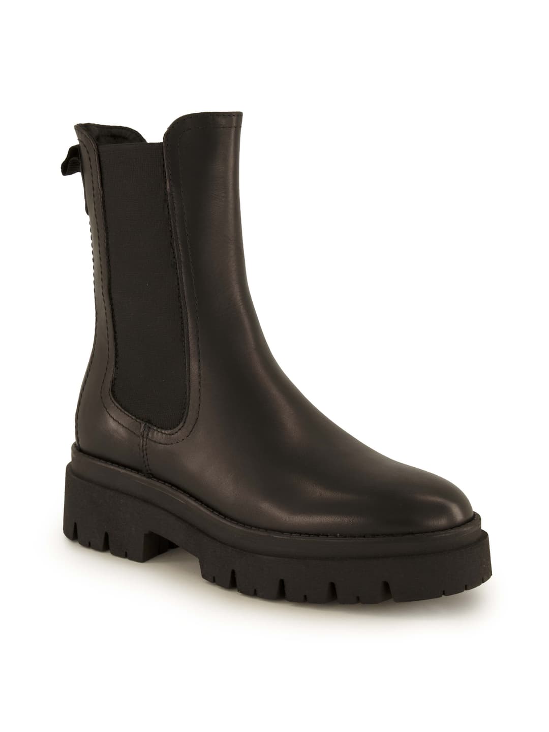 Tamaris Chelsea Boot, Damen , Schwarz 39