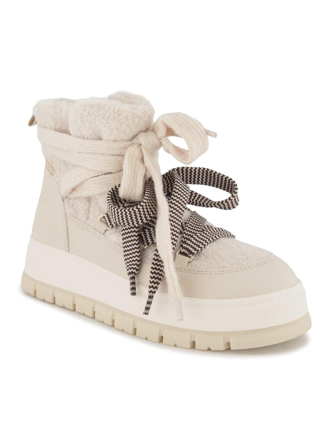Tamaris Schnürboots, Damen , Creme 38