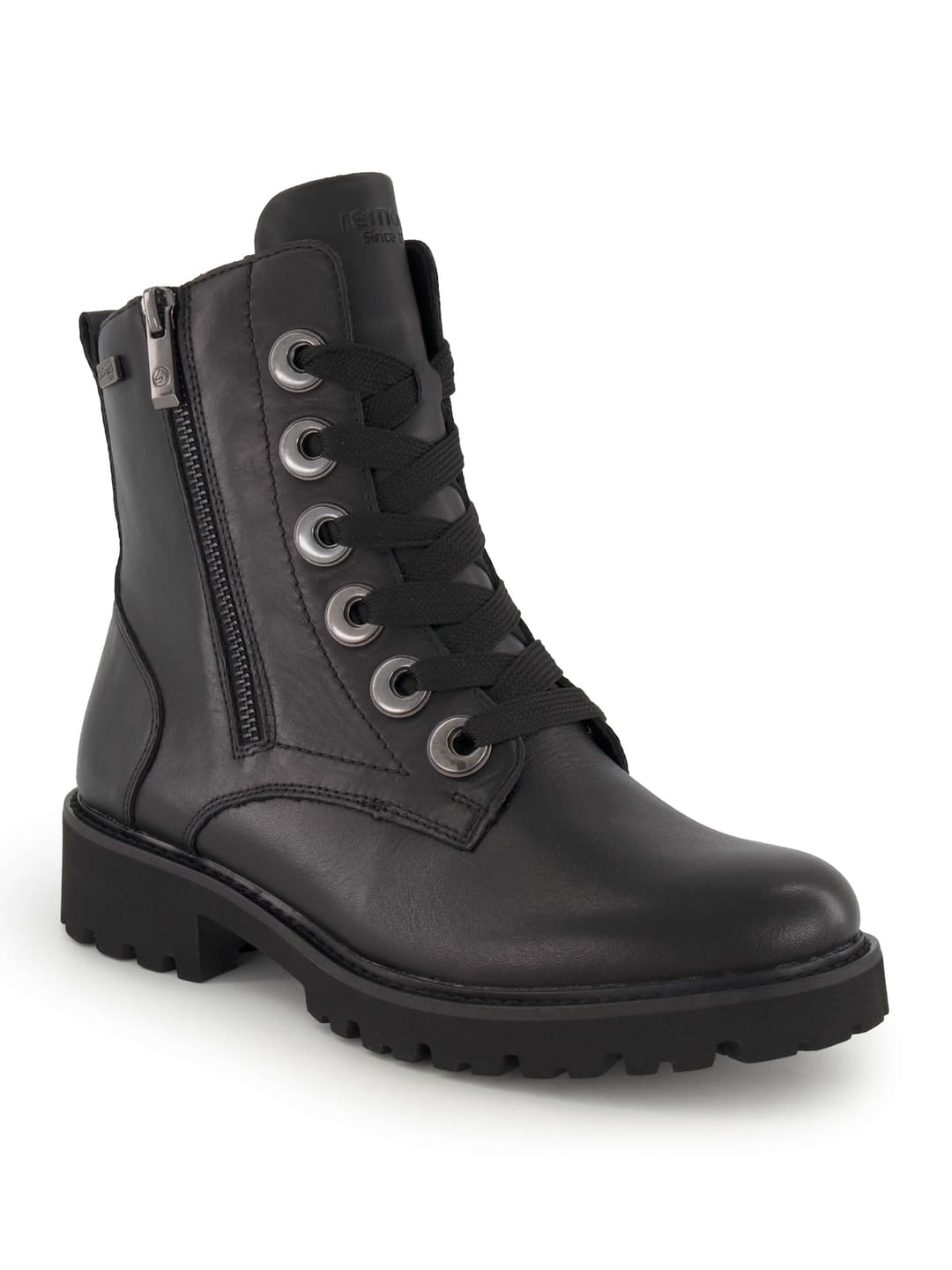 remonte Schnürboots, Damen , Schwarz 37