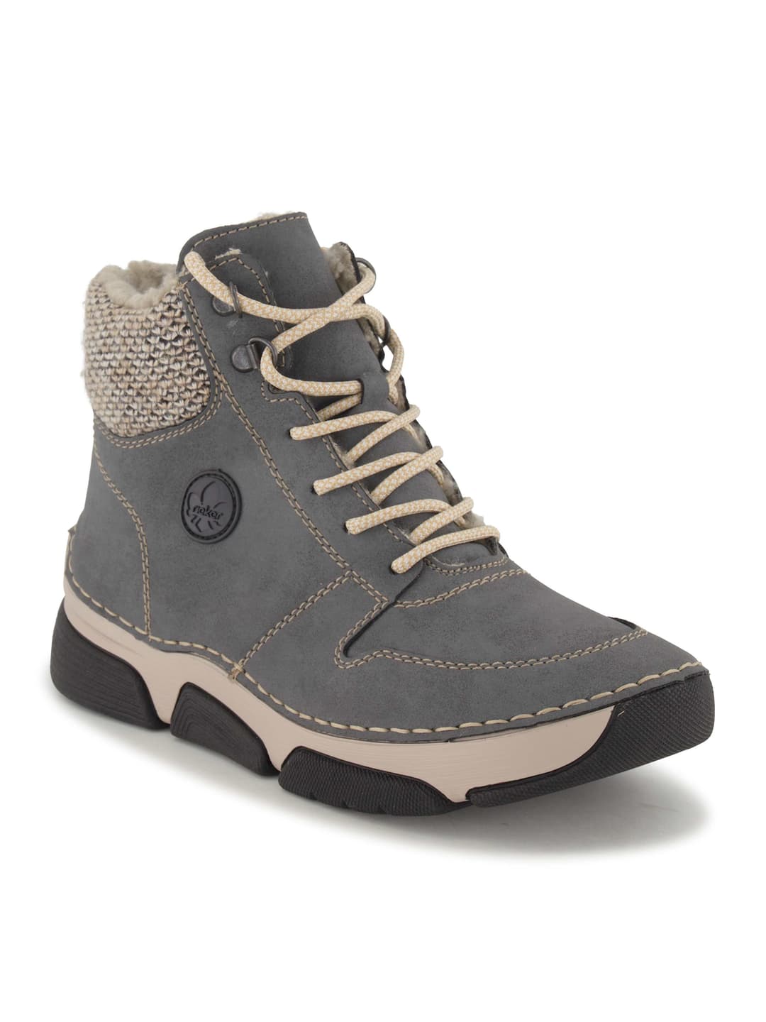 Rieker Schnürboots, Damen , Blau 38