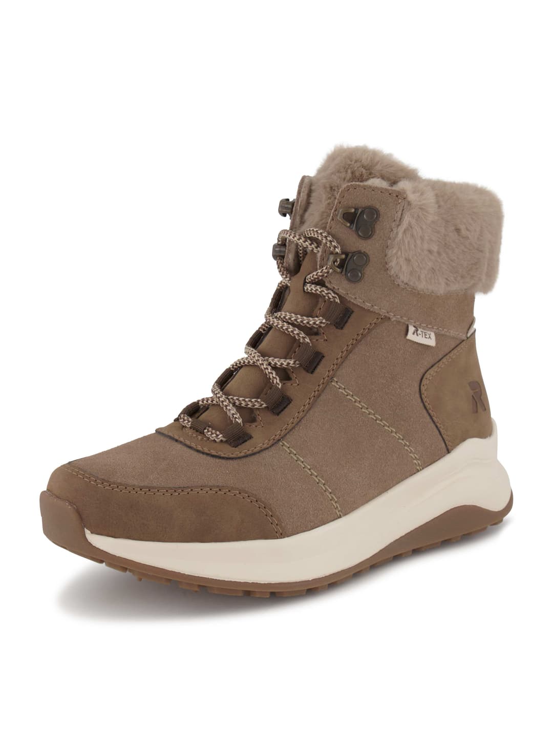 Rieker Schnürboots, Damen , Braun 38
