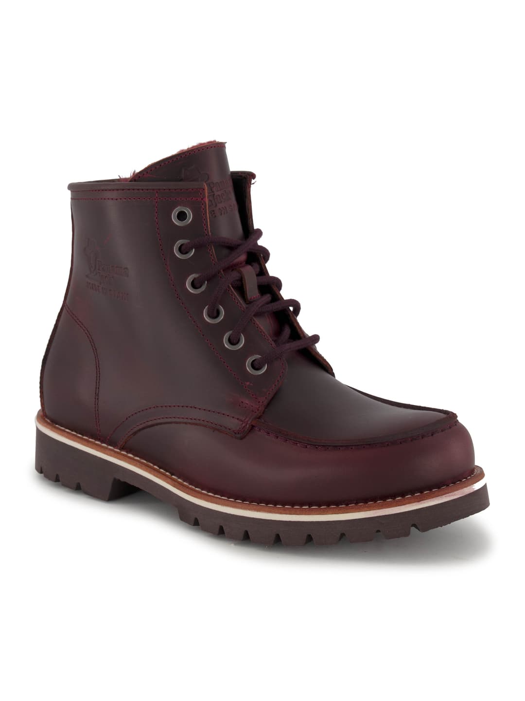 Panama Jack Schnürboots, Damen , Rot 36