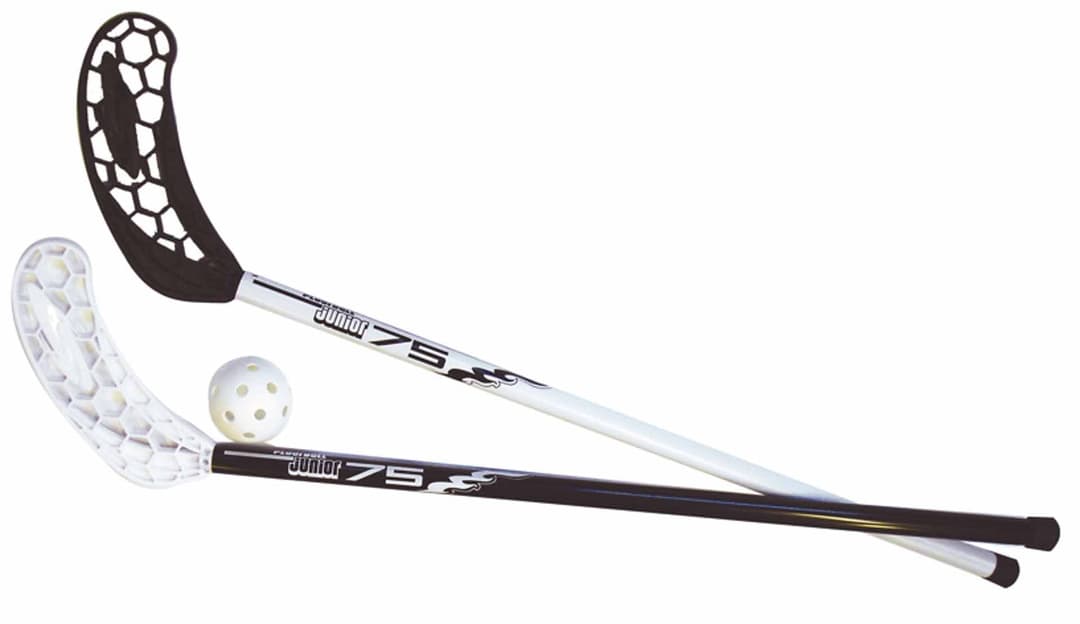 POWERZONE Kinder Unihockey Set Schwarz, , Größe: 0