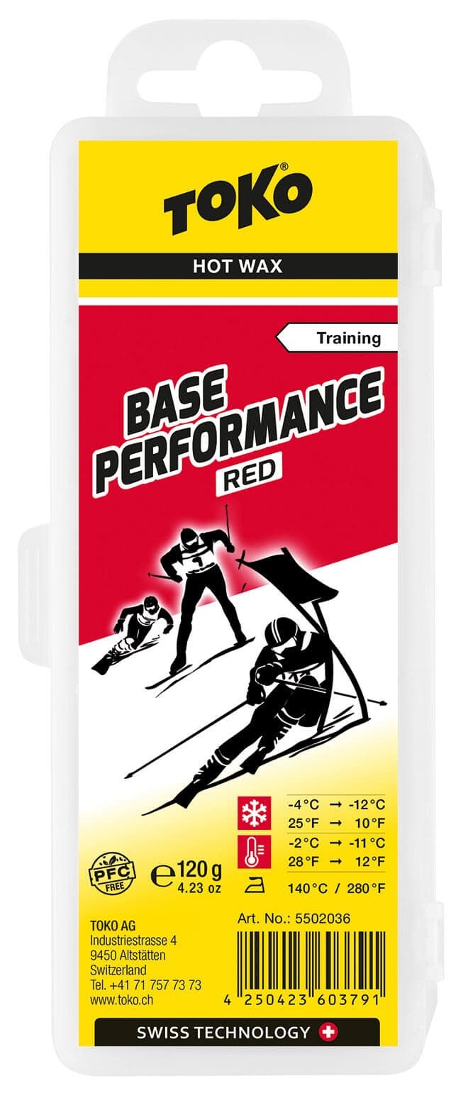 Toko Base Performance Hot red Wachs Rot, , Größe: 0