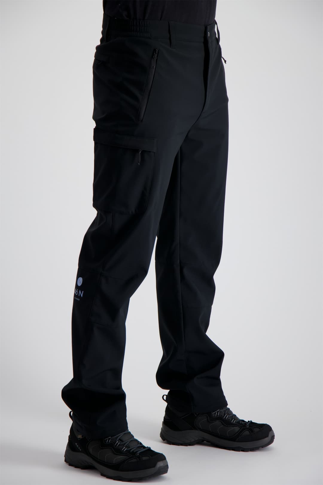 46 NORD Herren Softshellhose Schwarz, Herren, Größe: 56