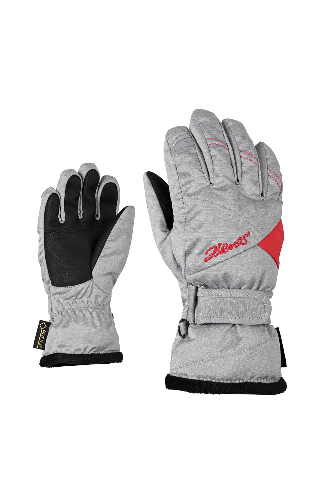 ziener Lara Gore-Tex® Mädchen Skihandschuh Silber, , Größe: 4 1/2