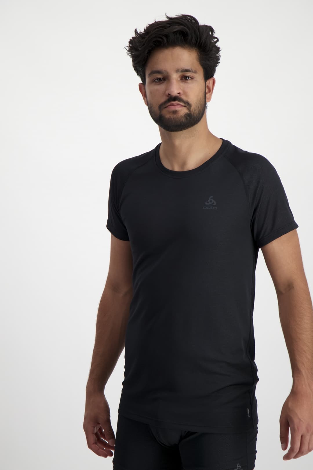 Odlo Active F-Dry Light ECO Herren Thermoshirt Schwarz, Herren, Größe: XL