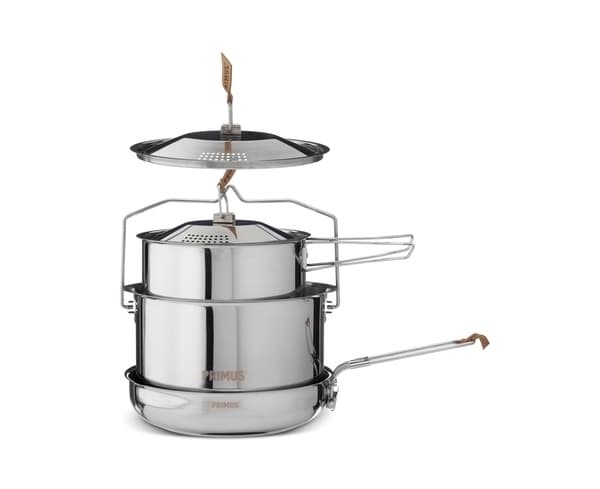 Primus CampFire S.S. Large Kochset Silber, , Größe: ONE SIZE