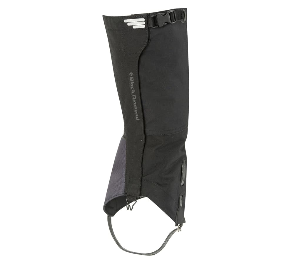 Black Diamond Alpin Gamaschen Schwarz, Herren, Größe: M