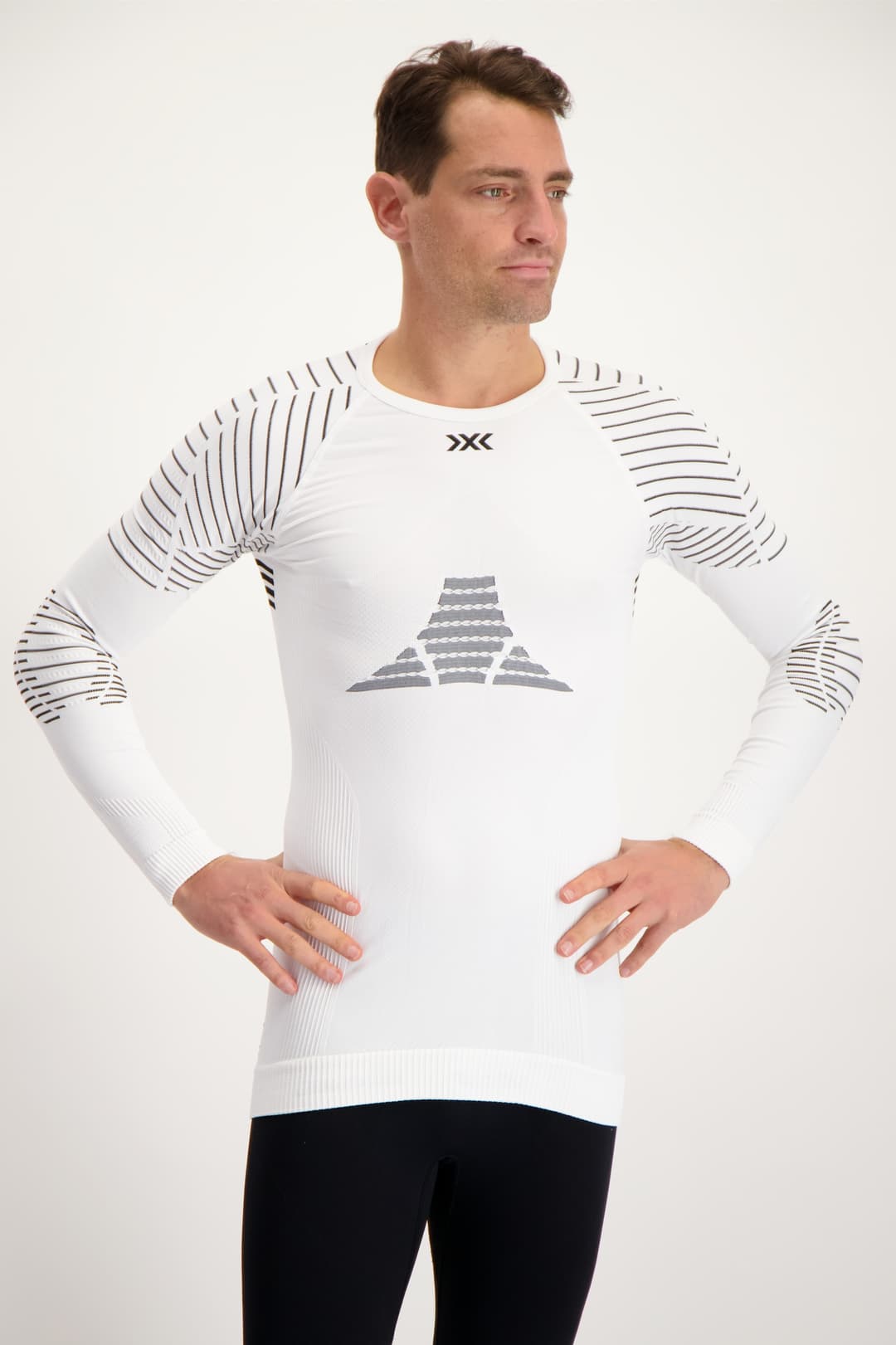 X Bionic Invent 4.0 Herren Thermo Longsleeve Weiss, Herren, Größe: XXL
