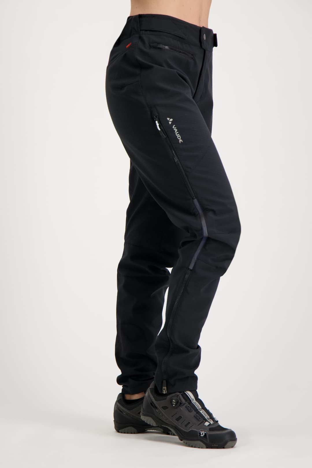 VAUDE Qimsa II Damen Softshellhose Schwarz, Damen, Größe: 40
