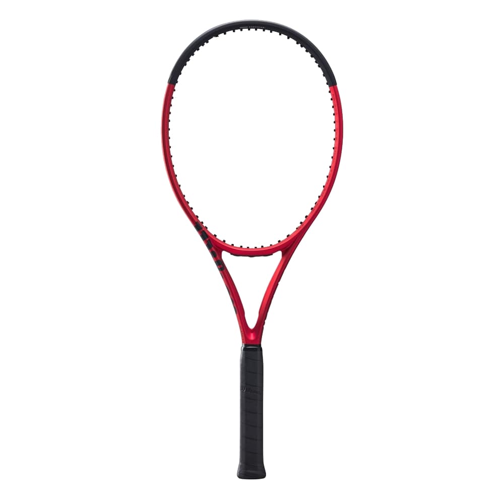 Wilson Clash 100 Pro V2 - unbesaitet - Tennisracket Rot, Herren, Größe: 4