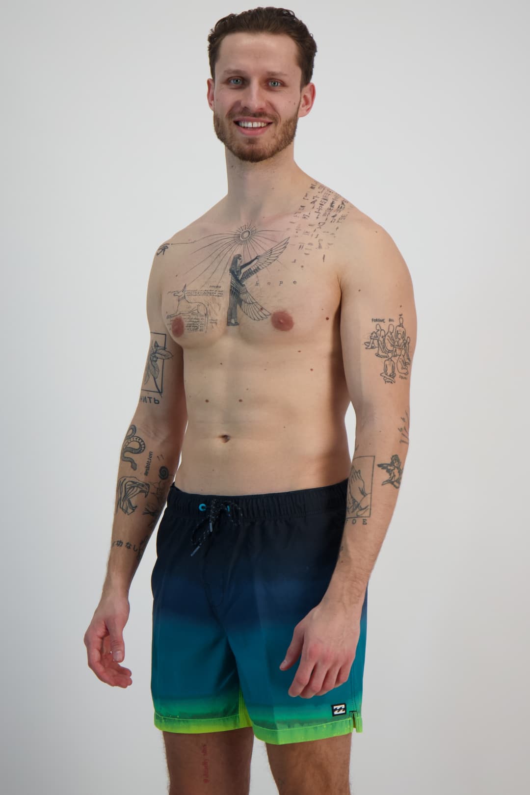 Billabong All Days Fade Herren Badeshort Blau, Herren, Größe: XXL