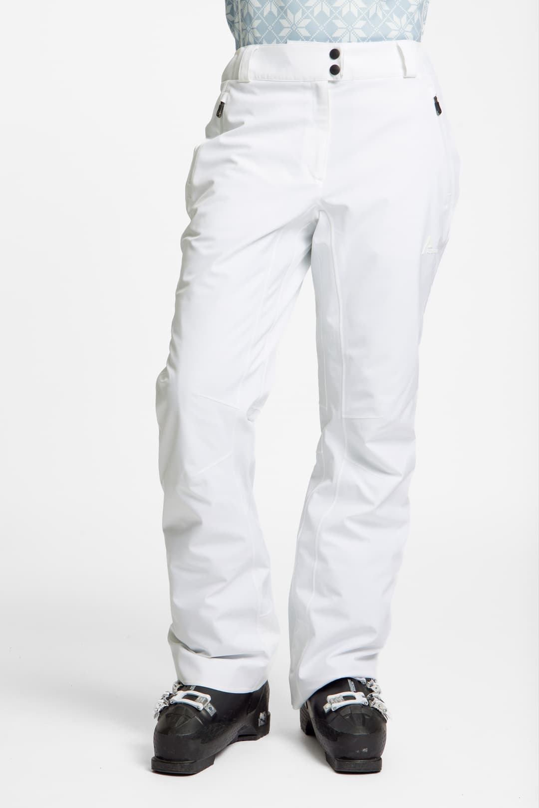 ALBRIGHT Tarvis Damen Skihose Weiss, Damen, Größe: 42
