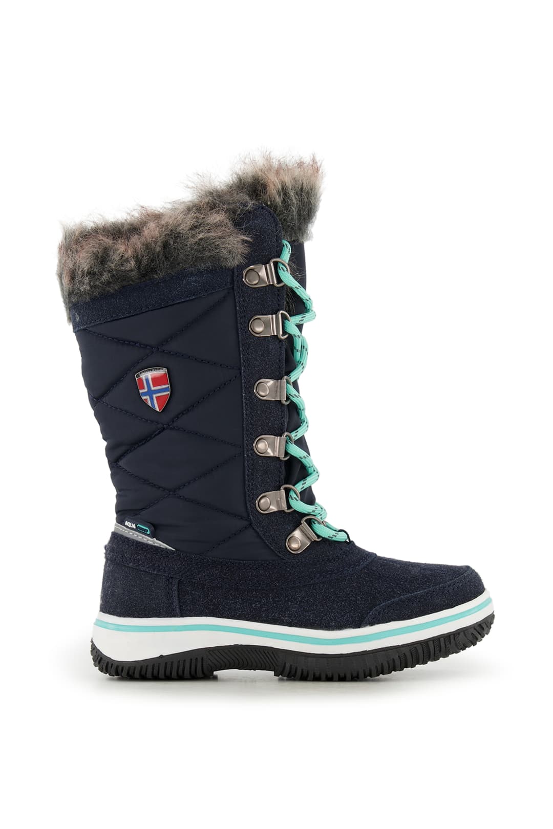 Trollkids Holmenkollen Mädchen Winterboot Blau, , Größe: 28