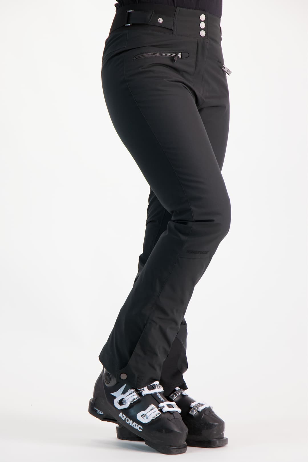 ziener Tilla Damen Skihose Schwarz, Damen, Größe: 40