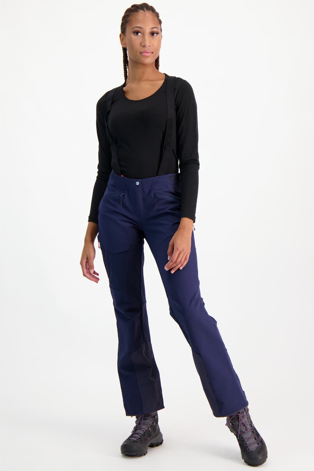 MAMMUT Taiss Pro Damen Skitourenhose Blau, Damen, Größe: 34