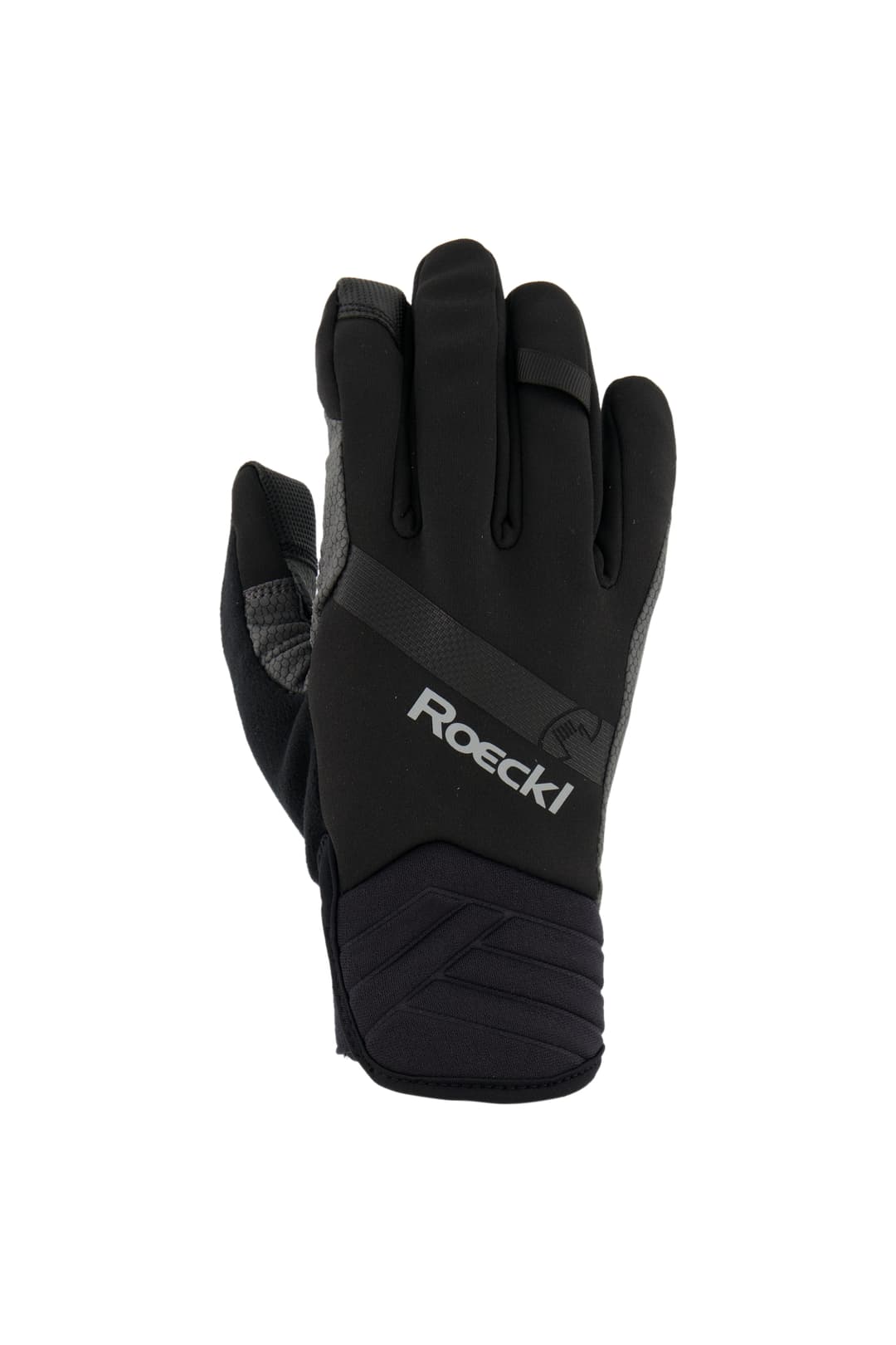 roeckl Kreuzeck Handschuh Schwarz, Herren, Größe: 10