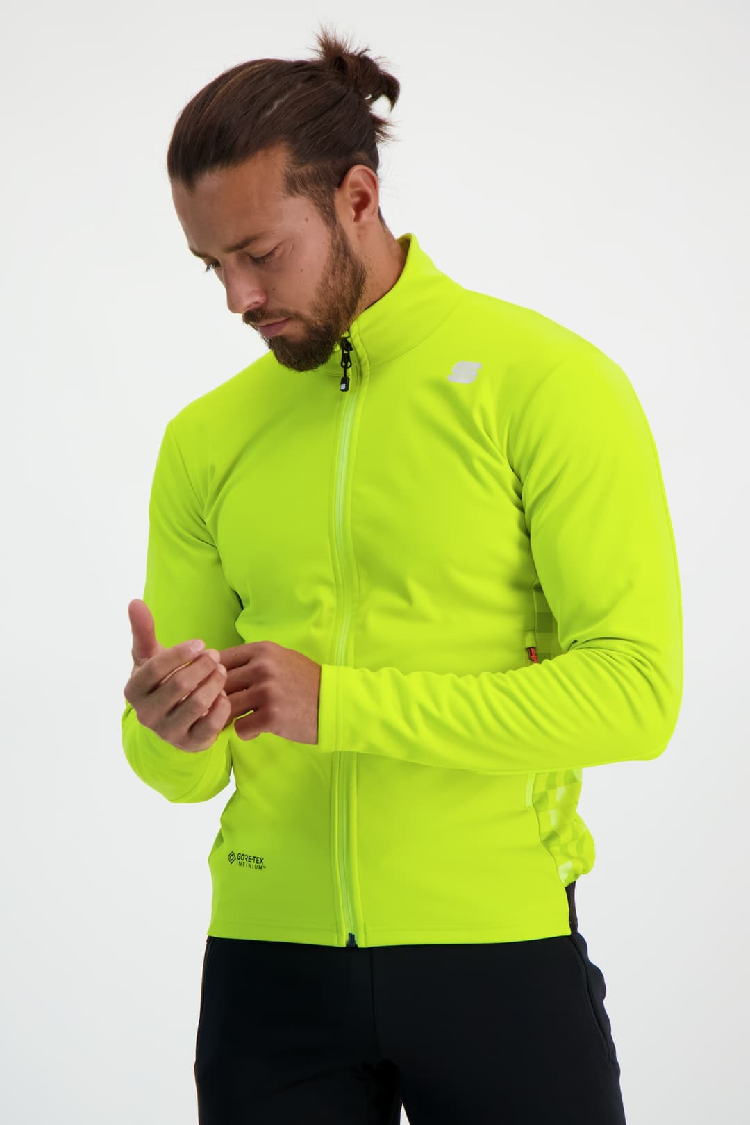 Sportful Squadra Herren Langlaufjacke Gelb, Herren, Größe: XL
