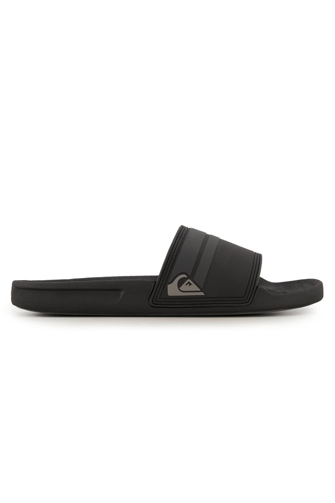 Quiksilver Rivi Slide Herren Slipper Schwarz, Herren, Größe: 42