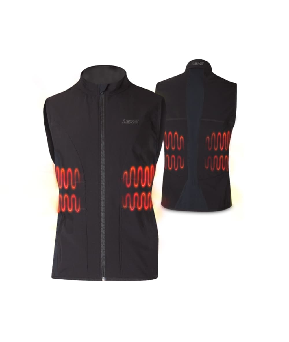 Lenz Heat 1.0 Damen Gilet Schwarz, , Größe: L