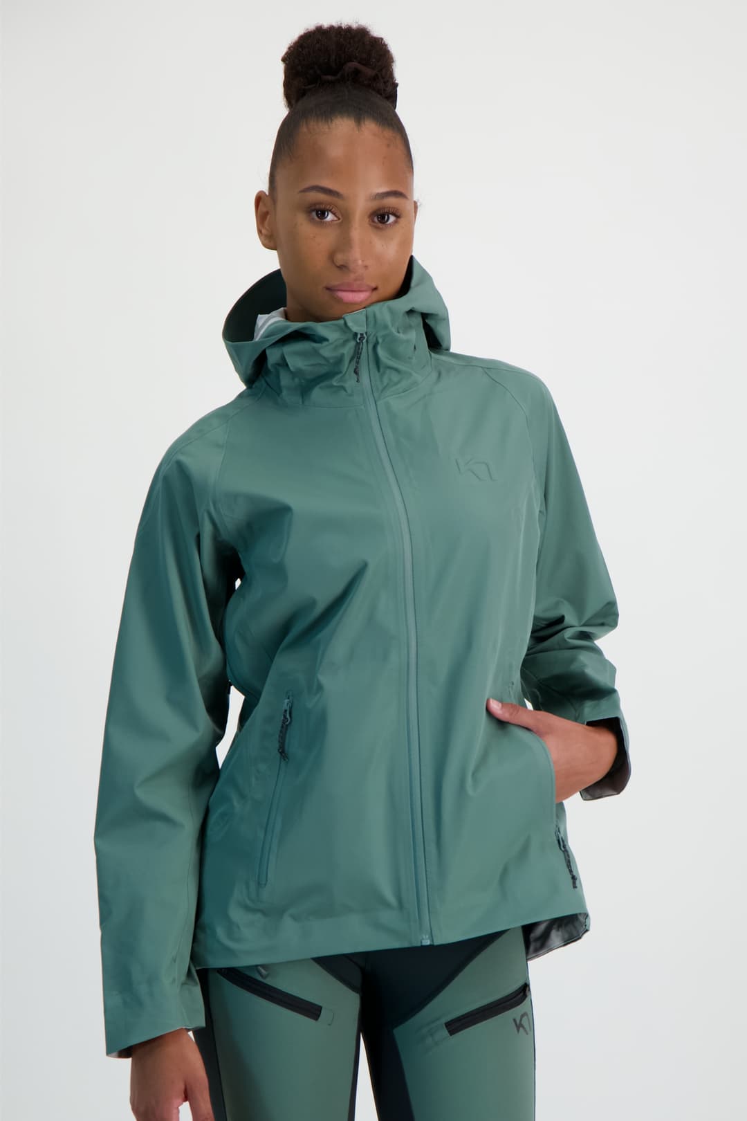 Kari Traa Voss Damen Outdoorjacke Grün, Damen, Größe: S