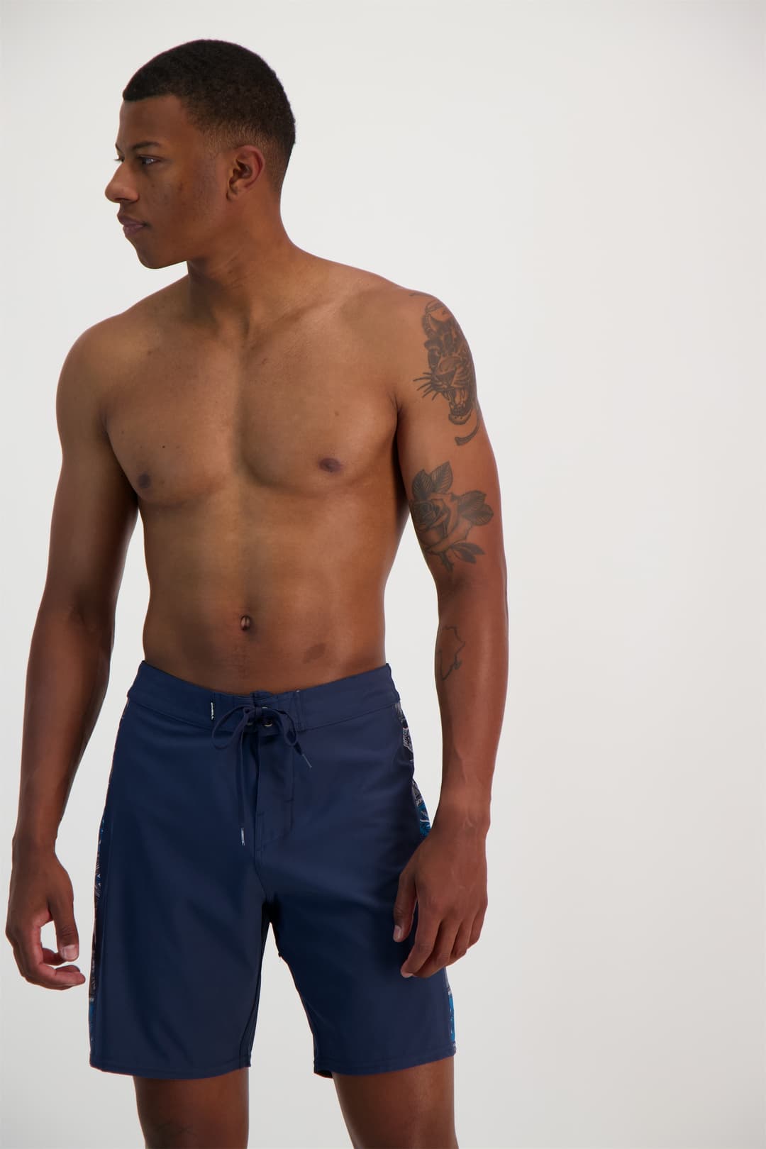 O'NEILL Mysto Side Panel1 8 Inch Herren Badeshort Blau, Herren, Größe: 29
