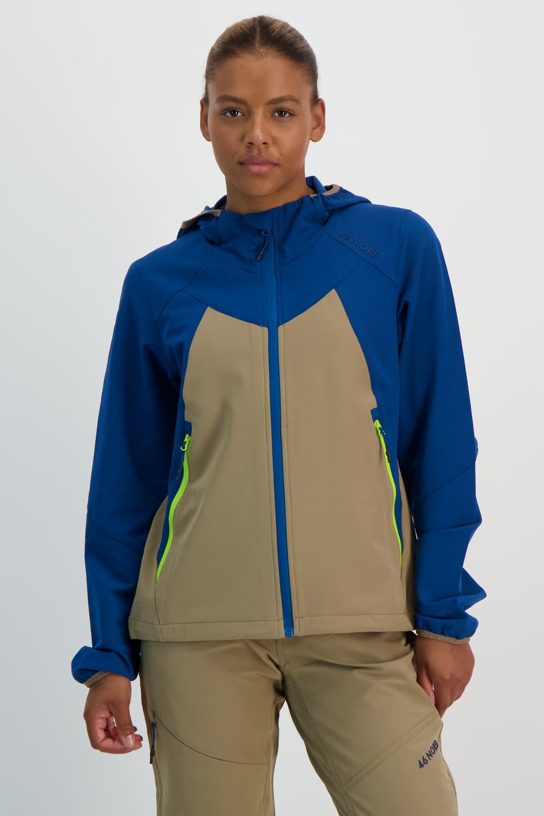 46 NORD Performance Damen Midlayer Türkis, Damen, Größe: 38