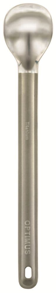 Optimus Titanium Lang Löffel Silber, , Größe: 0