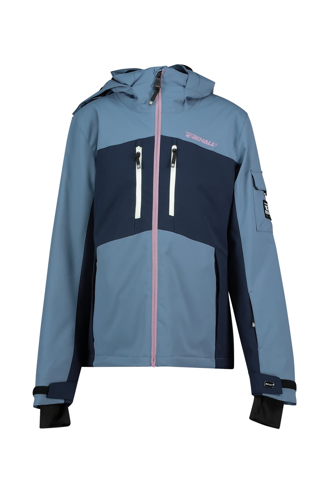 Rehall ROME-R Mädchen Ski-/Snowboardjacke Blau, , Größe: 140
