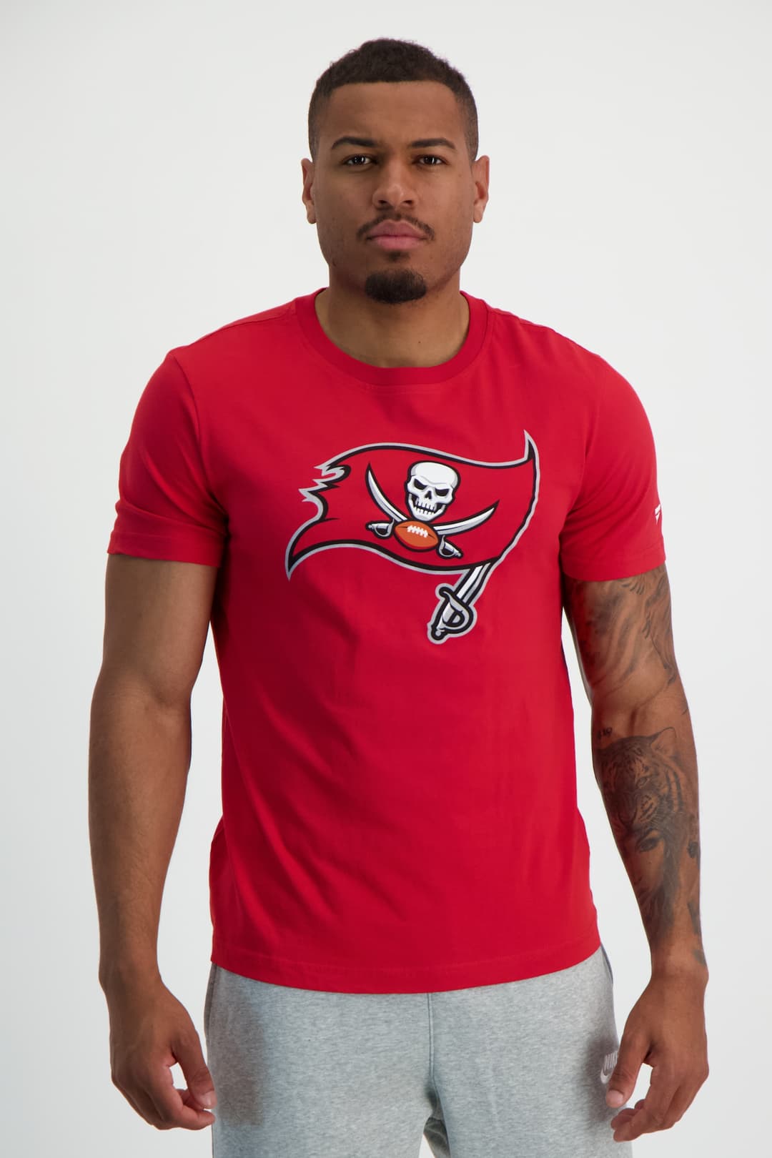Nike Tampa Bay Buccaneers Primary Logo Graphic Herren T-Shirt Rot, Herren, Größe: S
