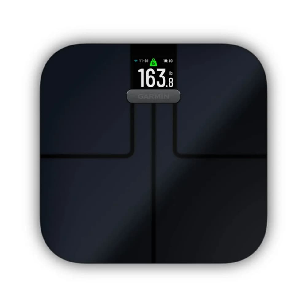 GARMIN Index S2 Smart Scale Personenwaage Schwarz, Herren, Größe: 0