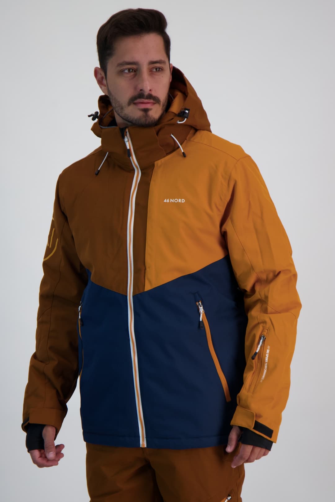 46 NORD Herren Skijacke Blau, Herren, Größe: XXL
