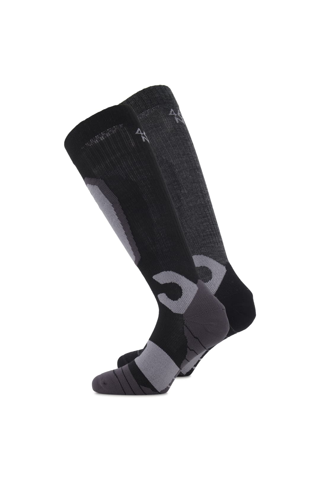 46 NORD 2-Pack 35-47 Herren Skisocken Schwarz, Herren, Größe: I